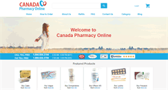 Desktop Screenshot of canadapharmacyonline.com